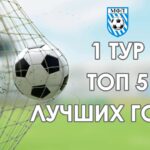 Футзал. 1 тур. ТОП-5 голов