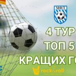 ТОП 5 кращих голів 4-го туру чемпіонату 5х5 на штучному покритті